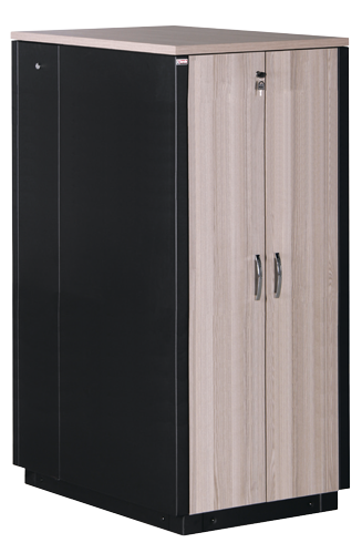 LN-SP-32U7511-M-BL - 19'' монтажный звукоизолированный шкаф LANDE SOUNDproof - 32U - 750x1130 - клён