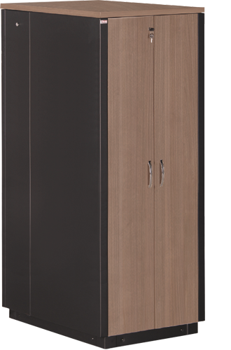 LN-SP-42U7511-C-BL - 19'' монтажный звукоизолированный шкаф LANDE SOUNDproof - 42U - 750x1130 - вишня