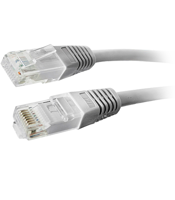 TWT-45-45-1.0/6-GY - Патч-корд неэкранированный UTP - RJ45 - cat 6 - 1.0 м - серый