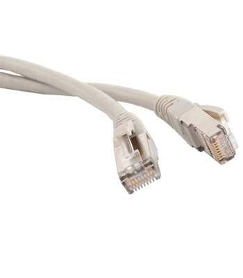 TWT-45-45-2.0/S-GY - Патч-корд экранированный FTP - RJ45 - cat 5e - 2 м - серый