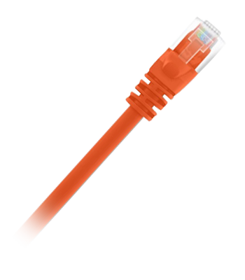 TWT-45-45-0.3-OR - Патч-корд неэкранированный UTP - RJ45 - cat 5e - 0.3 м - оранжевый