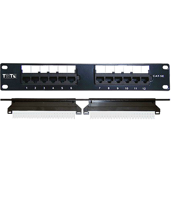 TWT-PP12UTP-10 - Патч-панель неэкранированная UTP - 10