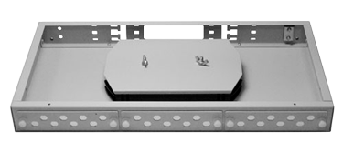 SMRT-FPRM-1U-24ST/UPC - 19'' Кросс оптический стоечный укомплектованный - 1U - 24 порта ST/UPC