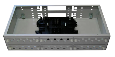 SMRT-FPRM-2U-48dLC/UPC - 19'' Кросс оптический стоечный укомплектованный - 2U - 48 портов dLC/UPC
