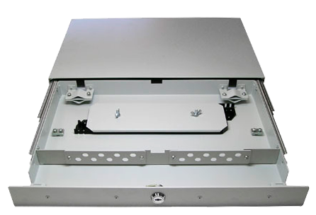 SMRT-FPRM-PO-1U-16SC/UPC - 19'' Кросс оптический стоечный выдвижной укомплектованный - 1U - 16 портов SC/UPC