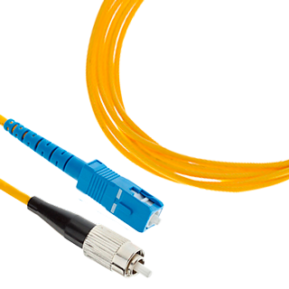 SMRT-FPCS-FCSC-SM-1 - Шнур оптический симплексный одномодовый - SM 9/125 - FC-SC - UPC - 1м