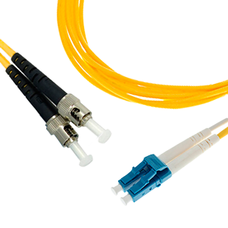 SMRT-FPCD-STLC-APC-1 - Шнур оптический дуплексный одномодовый - SM - ST-LC - APC - 1м